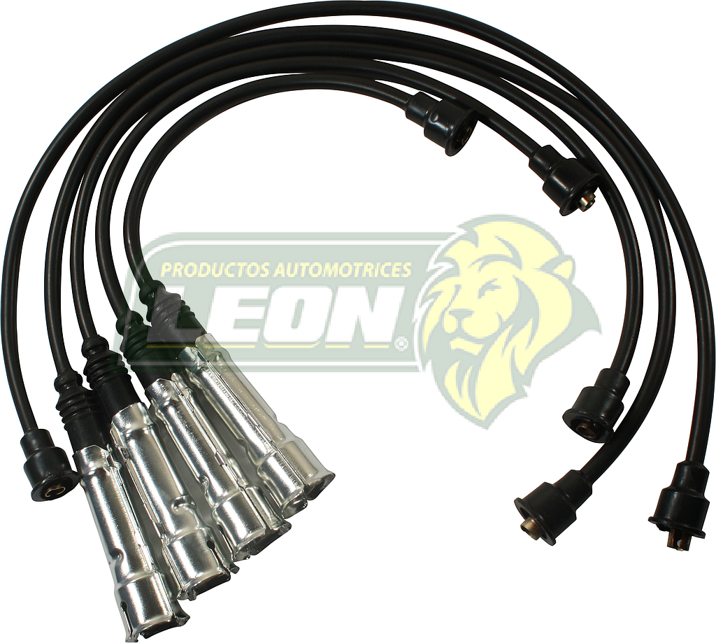 JUEGO DE CABLE BUJIA CARIBE, ATLANTIC, GOLF, JETTA C/B METALICO #5
