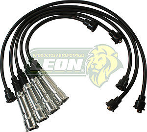 JUEGO DE CABLE BUJIA CARIBE, ATLANTIC, GOLF, JETTA C/B METALICO #5