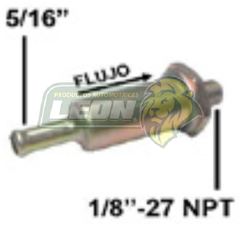 FILTRO GASOLINA FORD AUTOS Y CMTAS. V8 5.0L. 68-78, F-150 V6 90-91