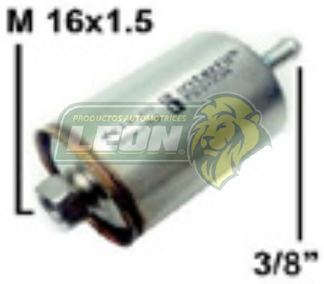 FILTRO GASOLINA G.M. PK-UP S-10 V6 91-98, BLAZER 91-96