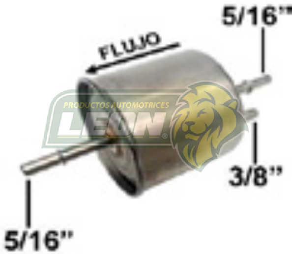 FILTRO GASOLINA FORD RANGER V8 M.182, MAZDA B-3000 PK-UP V6 3.0L F.I. 01-04