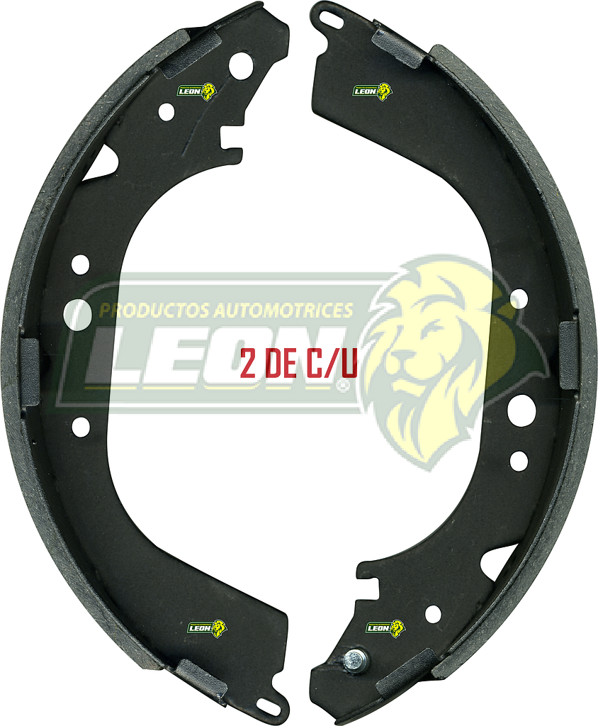 BALATA FRENO TAMBOR R.T. NISSAN D21, D22, 4X4, TOYOTA LAND CRUISER 75-90, 4 RUNNER 85-00, PK-UP T100 4WD 93-95