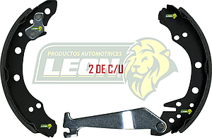 BALATA FRENO TAMBOR R.T. VW A2, A3, POINTER, POLO, LUPO