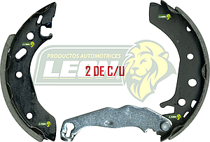 BALATA FRENO TAMBOR R.T. FORD FIESTA 05-07