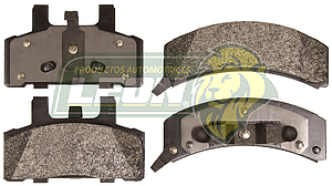 BALATA F.D. R.D. DODGE RAM 1500 94-98, CHEVROLET C-15 86-99, C-20 86-00, EXPRESS VAN 1500, 2500 98-02, SUBURBAN 94-99 =7259-D369 (DELANTERA)