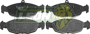 BALATA F.D. R.D. G.M. CHEVY C2 HB Y SEDAN 04-10, MONZA 94-12, JOY 94-03, POP 96-03, SWING 94-03, PK-UP 99-03, VAGONETA 00-03, TIGRA 1999, JAGUAR VANDEN PLAS 1993, XJ12 95-96, XJ6 95-97, XJ8 98-05, XJR 95-00, XK8 97-00, XKR 2000