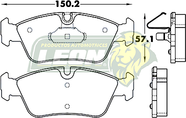 BALATA F.D. R.D. HONDA ACCORD 05-09