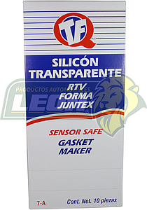 SILICON TRANSPARENTE 230 °C TUBO 80 ml ***PREGUNTE POR NUESTRAS OFERTAS***