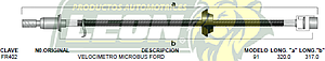 CHICOTE VELOC. AUTO GRAND MARQUIS 82