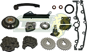 KIT DE DISTRIBUCION TSURU III B14 16V G/METAL 12 pzas. (SIN SELLOS)