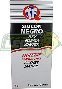 SILICON NEGRO -73 a 280 °C TUBO 80 ml **PREGUNTE POR NUESTRAS OFERTAS***