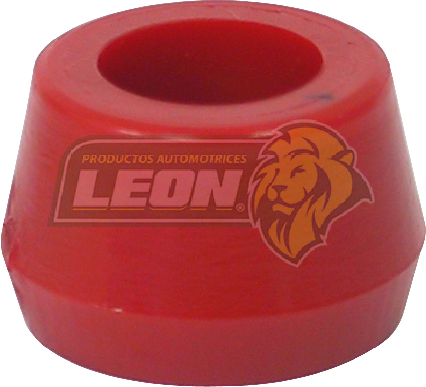 GOMA AMORTIGUADOR CONICA SENCILLA URVAN, NV350, PK-UP TRASERA ØI: 0.65”, DE: 1.17”, H: 0.74” ELASTOMERO