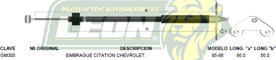 CHICOTE EMBR. CITATION 85-86