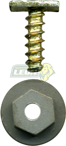 GRAPA METALICA CANTONERA MOLDURA G.M. CHEVY (PIJA Y TUERCA)