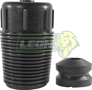 GOMA REBOTE AMORTIGUADOR G.M. CHEVY Y MONZA, CORSA 94-05 DELANTERO C/CUBREPOLVO (STAR 0495, 90222170, 2785002) IMPORTADO