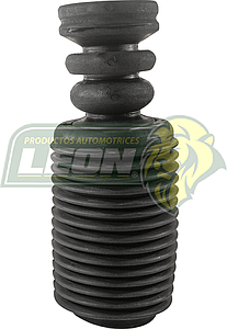 GOMA REBOTE AMORTIGUADOR NISSAN SENTRA 96-00, LUCINO 6-00 DELANTERA GDE. C/CUBREPOLVO (STAR 6131, N-1055, HB3515D, SYD M-80) IMP.