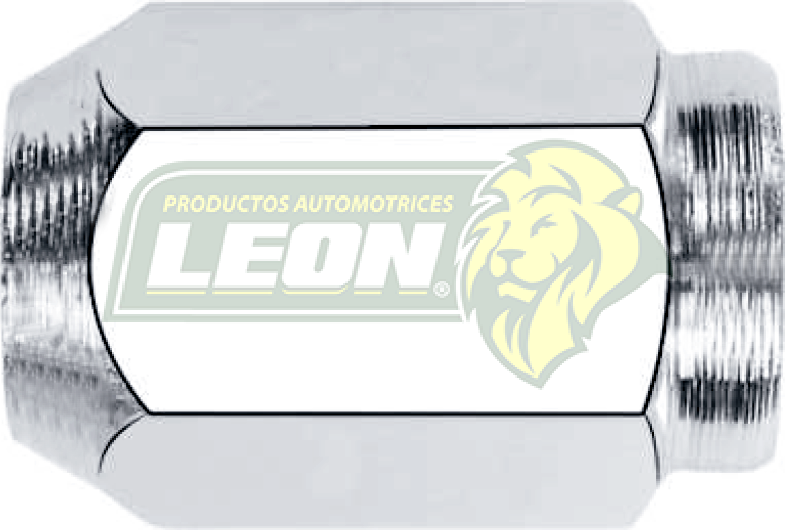 TUERCA CROMADA PLACACERO NISSAN CORTA 12x1.25 mm LL. 19 mm