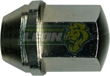 TUERCA CROMADA PLACACERO CHRYSLER “K”, DODGE RAM, DURANGO, CAMION, DAKOTA 02-11 9/16-18H LL.7/8