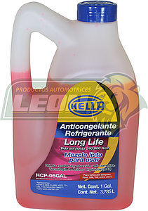 ANTICONGELANTE LISTO PARA USAR GALON 3.785L -26° A 108° “ROSA” BIODEGRADABLE HELLA