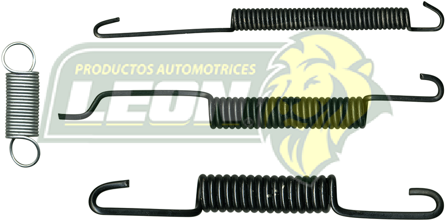 JUEGO RESORTE R.T. L, R VW CARIBE, ATLANTIC, JETTA, GOLF, CORSAR 79-94 (JR1000)