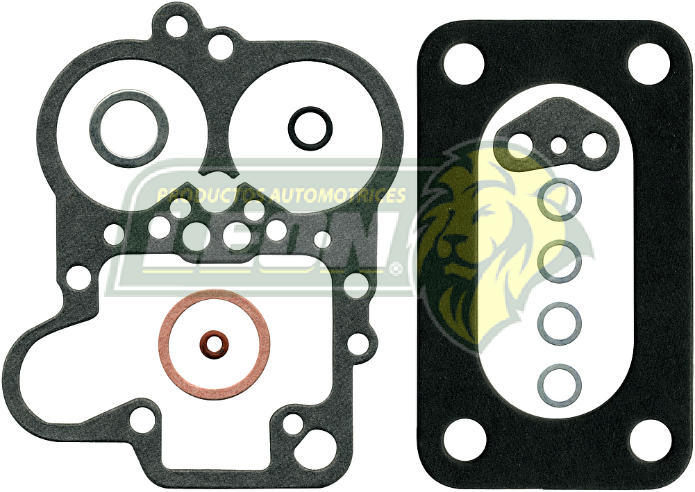 JUNTA CARBURADOR DODGE TODOS SERIE “K”, SPIRIT, SHADOW, LeBARON, MAGNUM, GUAYIN, DART 82-91 CARB. HOLLEY 2G. 4C. 2.2, 2.5L
