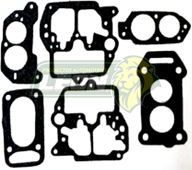 JUNTA CARB. NISSAN SAMURAI, TSURU, VAGONETA 4C. M.1500 84-86, TSURU II 4C. M.1600 CARB. HITACHI 2G. C/AHOGADOR AUT.