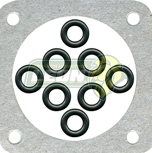 JUNTA CUERPO DE ACELERACION VW GOLF, JETTA, DERBY, PASSAT 1.8, 2.0L (JGO. c/9 pzas.)