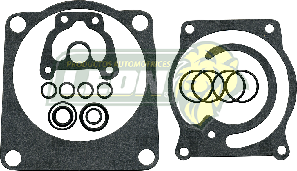 JUNTA CUERPO DE ACELERACION NISSAN 2.4L PK-UP, D21 93-98 (JGO. c/15 pzas.) (JLD-443, MPFI-718)