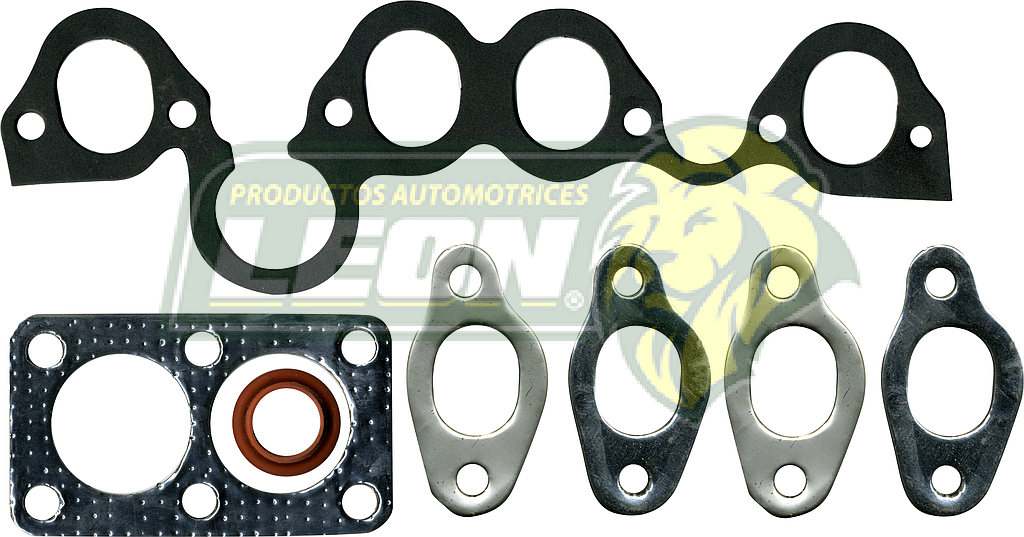 JUNTA MULTIPLE VW 4C. 1.8L SOHC 8V POINTER, POINTER PK-UP 98-02 ADMISON Y ESCAPE (JGO. c/7 pzas.) BLINDADA
