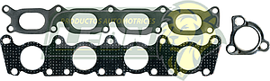 JUNTA MULTIPLE VW 4C. 1.8L DOHC 20V TURBO BEETLE, PASSAT 95-00, AUDI A3, A4 ADMISON Y ESCAPE (JGO. c/3 pzas.) BLINDADA
