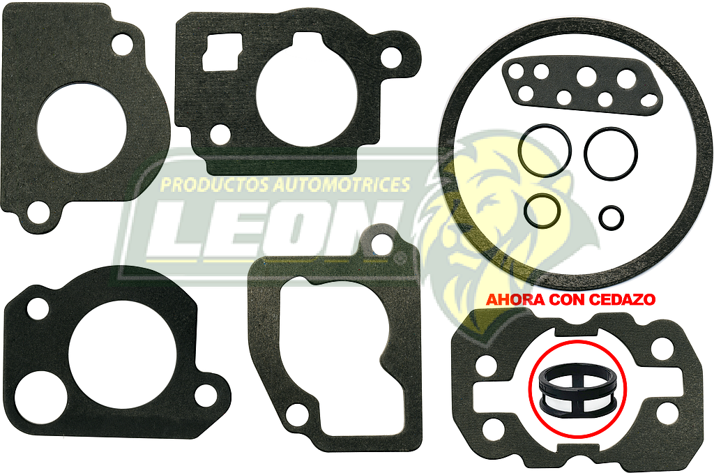 JUNTAS TBI G.M. CHEVY MONZA, SWING, WAGON 4C. 1.4, 1.6L 94-03 (JGO. 12 pzas.) VULCANO