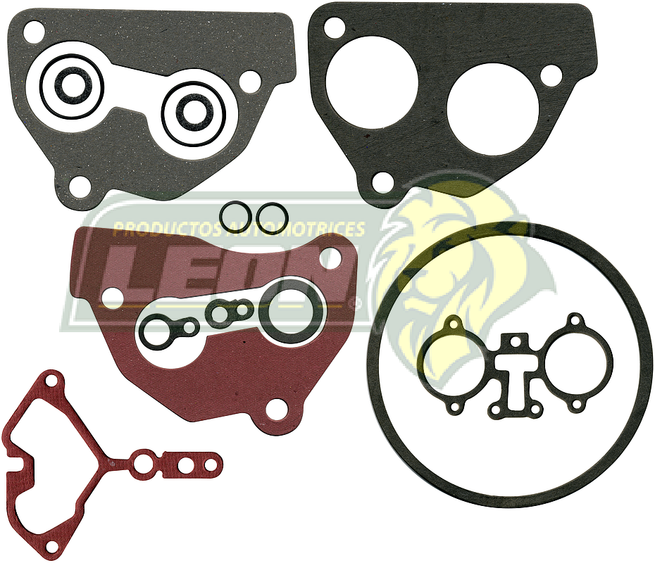 JUNTAS TBI G.M. V6 3.1L, V8 5.7L SUBURBAN C2500, C3500, CHASIS P30 MICROBUS, 400 SS, BLAZER, S-10, SILVERADO, CHEYENNE NACIONAL E IMPORTADAS 91-02 (JGO.) VULCANO