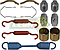KIT DE FRENO DE ZAPTAS 4515, 4707 TRACTOCAMION VARIOS