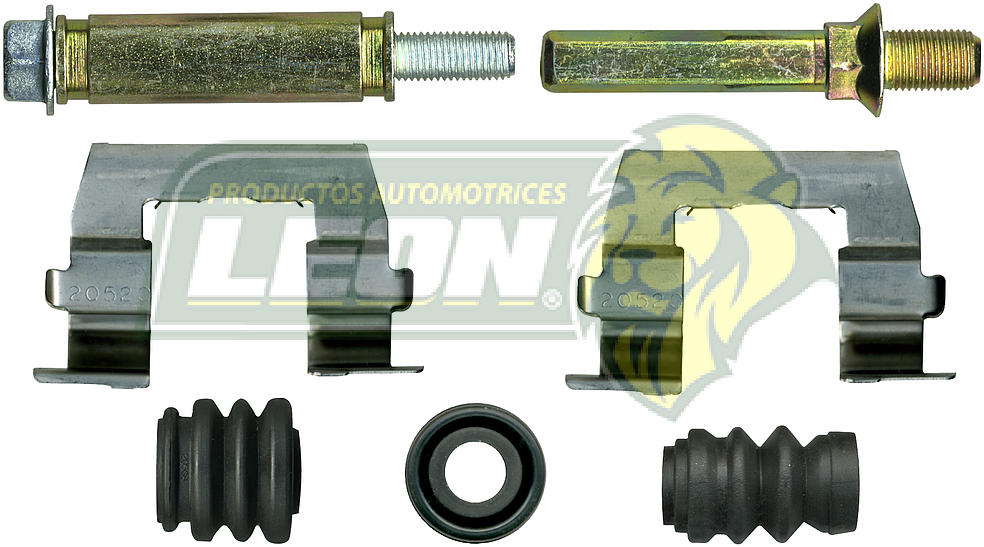 KIT F.D. (1) R.D. HYUNDAI ACCENT 94-05, EXCEL 89-94, VERNA 04-06, GETZ 02-11, SCOUPE 89-96 7376 D497, 7293 D404 KC609