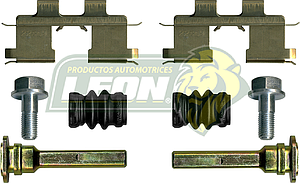 KIT F.D. (1) R.T. HYUNDAI SANTA FE 01-06, TUCSON 05-10, SPORTAGE 05-10, SONATA 98-09, ELANTRA 00-11M.BENZ XG350 01-05, KIA AMARANTI 04-06, OPTIMA 00-10, LOTZE 03-09 7688 D813 KC908