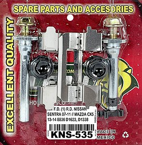 KIT F.D. (1) R.D. NISSAN SENTRA 07-12, JUKE 14-17, MAXIMA 09-18, ROGUE 08-17, MAZDA CX5 13-17 8836 D1374, 8836 D1623 KC535