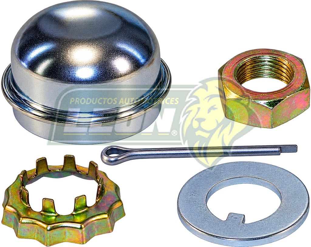 KIT TUERCA (1) R.D. DODGE Y CHRYSLER AUTOS SPIRIT 90-96, SHADOW 90-96, NEW YORKER 91-95, LeBARON 90-96, PHANTOM 91-94 3/4-16H. KRD401