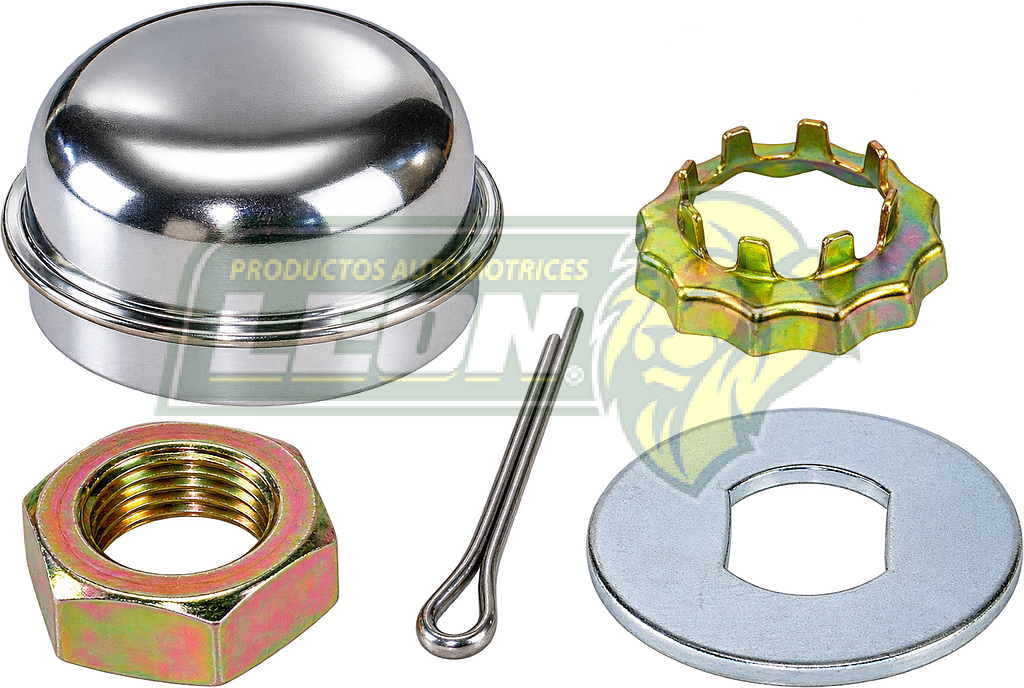 KIT TUERCA (1) R.D. FORD F150 93-00, F250 89-00, LOBO 96-05, RANGER 95-05, F250 SUPER DUTY 95-05, AEROSTAR 91-95, BRONCO 89-96, ESCAPE 01-05, EXPEDITION 97-02, EXPLORER 91-00, CLUB WAGON 95-97 3/4-16H. KRD303