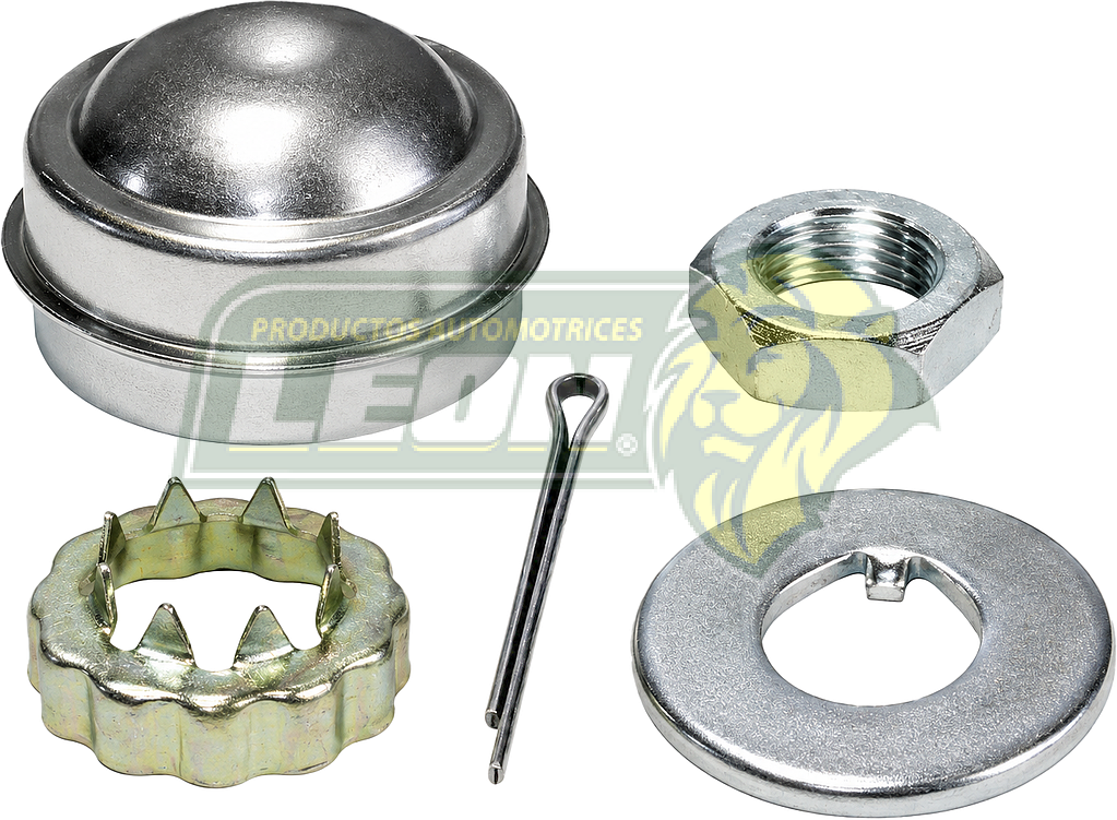 KIT TUERCA (1) R.D. NISSAN PK-UP D21 85-02, D22 97-02, NP300 10-14, CABSTAR 92-14, FRONTIER 00-04, URVAN 86-01 18x1.0 mm (KRD501, JRD100)