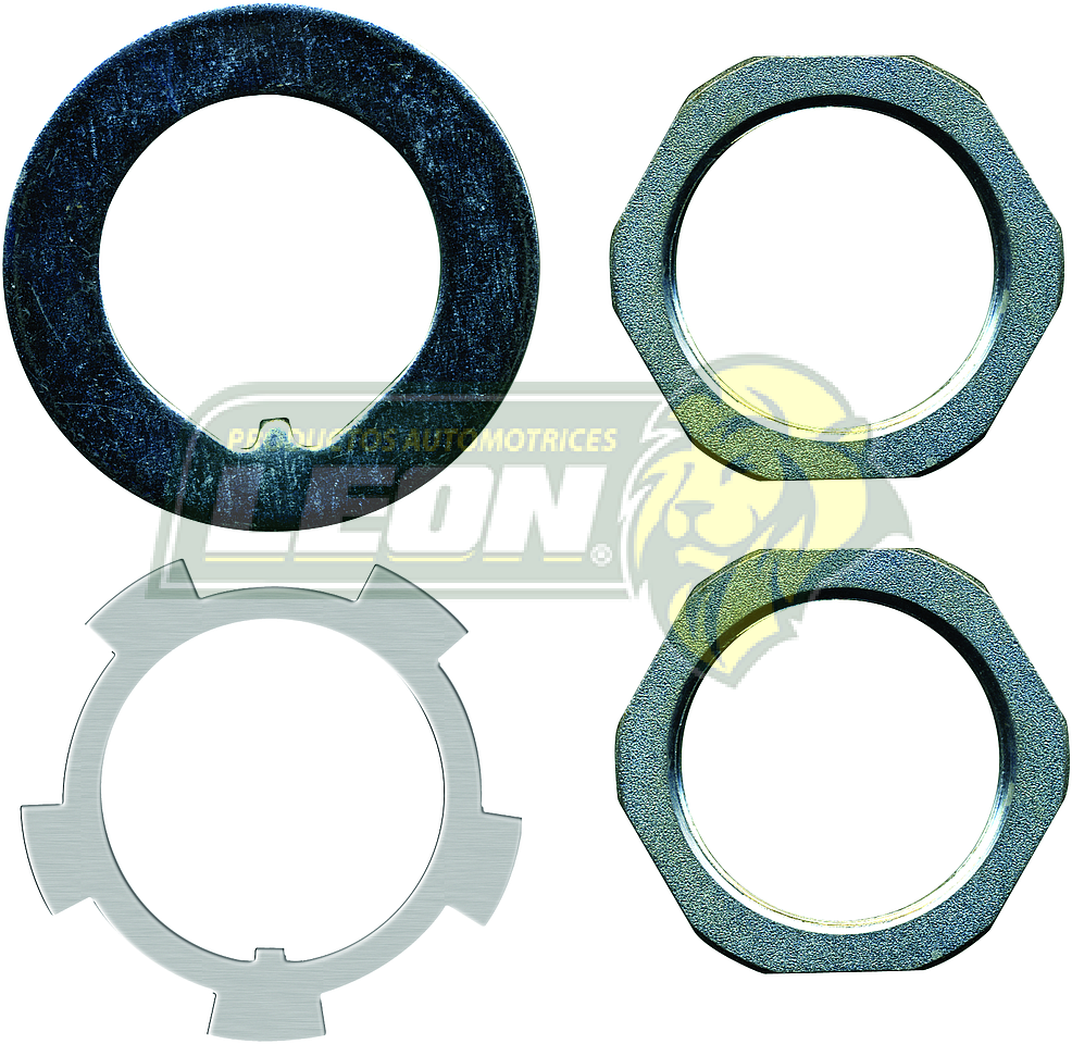 KIT TUERCA (1) R.D. TOYOTA HILUX 4x4 84-00, PK-UP 84-00, TACOMA 95-03, LAND CRUISER 79-07, HIACE 89-05 42x1.5 mm (43521-60011K) KRD602