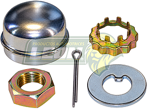 KIT TUERCA (1) R.T. CARIBE 77-85, ATLANTIC 77-87, CORSAR 89-91, JETTA, GOLF, POINTER 94-10, POINTER PK-UP, DERBY 89-91, GOL 09-14, GOLF 09-11 16x1.0 mm KRT100