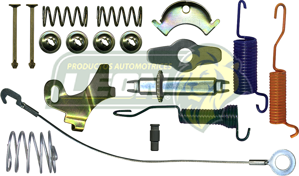 KIT FRENO TAMBOR (L) CHRYSLER LeBARON 73-82, CORDOBA 73-82, CORONET 73-82, DART 73-82, VALIANT DUSTER 73-82, SUPERBEE 67-69, VOLARE 73-82 2012AT 151 KT101L