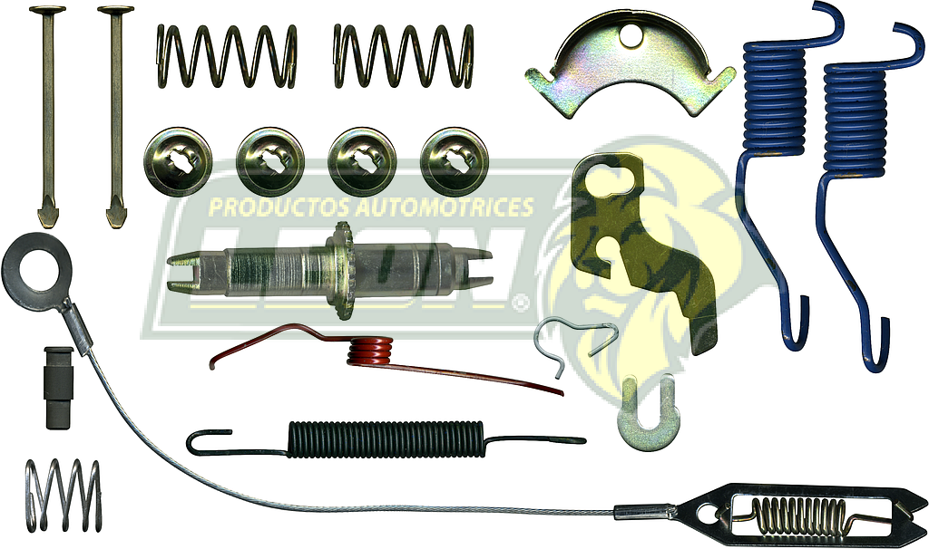 KIT FRENO TAMBOR (L) CHRYSLER GRAND VOYAGER 91-97, DODGE CARAVAN 84-95, JEEP WRANGLER 90-02, CHEROKEE 97-01 2168 538 KT104L