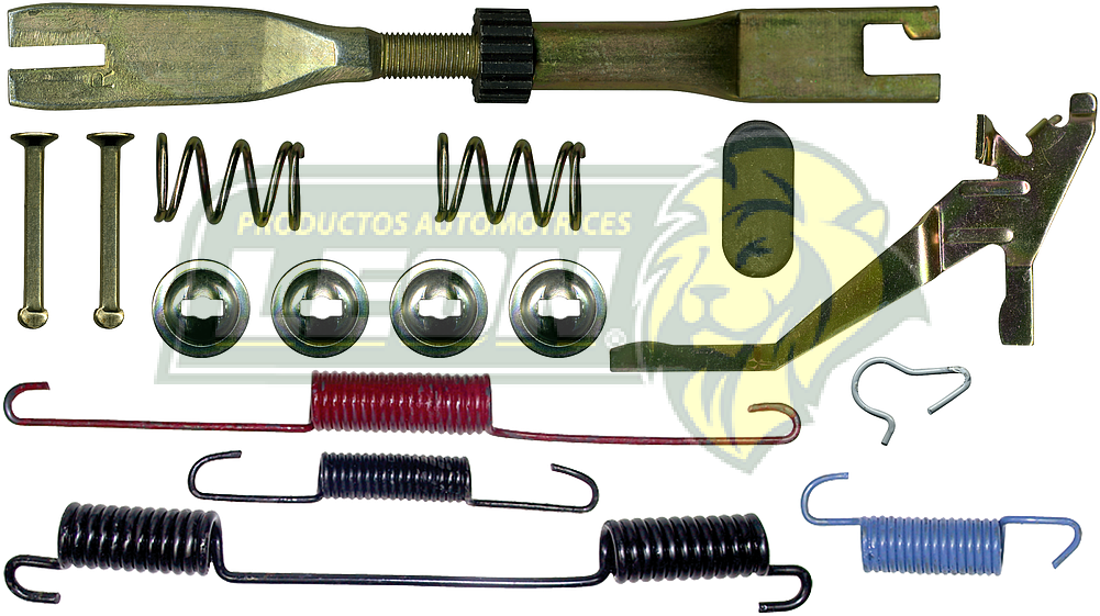 KIT FRENO TAMBOR (L) CHRYSLER TOWN & COUNTRY 97-01, GRAND VOYAGER 01-02, VOYAGER 01-05 1465ATT 714, 1485 703 KT112L