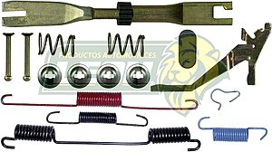 KIT FRENO TAMBOR (L) CHRYSLER TOWN & COUNTRY 97-01, GRAND VOYAGER 01-02, VOYAGER 01-05 1465ATT 714, 1485 703 KT112L