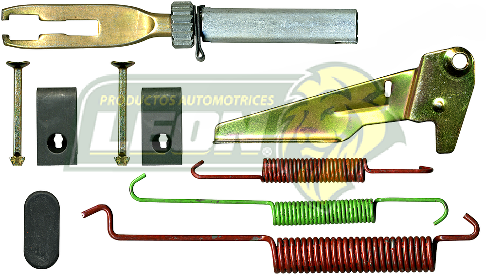 KIT FRENO TAMBOR (R) DODGE DAKOTA 05-12, MITSUBISHI RAIDER 06-08 1582 S853 KT125R