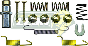 KIT FRENO ESTACIONAMIENTO L ó R JEEP COMPASS 07-10, PATRIOT 07-10, MITSUBISHI GALANT 04-10, OUTLANDER 09-10, LANCER 07-10 1590, 2175 886 KT129