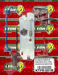 KIT FRENO TAMBOR (R) FORD FIESTA 99-04, IKON, COURIER 2005 2209 S1000