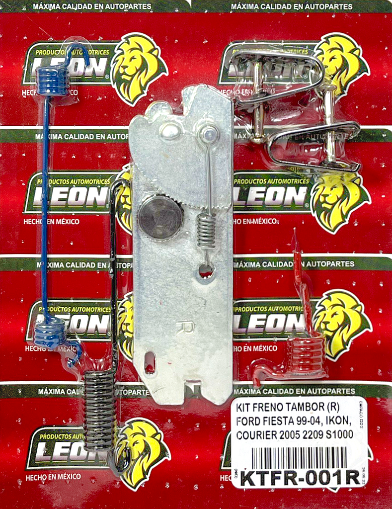 KIT FRENO TAMBOR (R) FORD FIESTA 99-04, IKON, COURIER 2005 2209 S1000