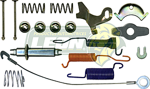 KIT FRENO TAMBOR (R) FORD AEROSTAR 90-97, MAVERICK 74-77, FAIRMONT 78-83, MUSTANG 84-88 2012AT 151, 208AT S581 KT301R